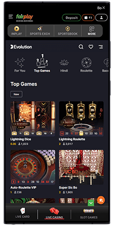 fairplay casino live